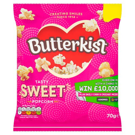 Butterkist Sweet Popcorn 70g £1.25