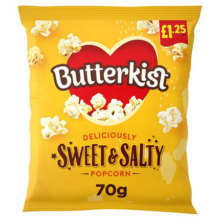 Butterkist Deliciously Sweet & Salty Popcorn 70g £1.25