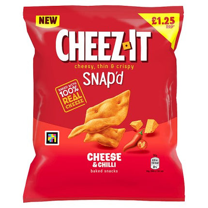 Cheez-It Snap'd Cheese & Chilli 65g £1.25 PMP