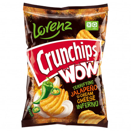 Crunchips WOW Jalapeno & C Cheese 80g