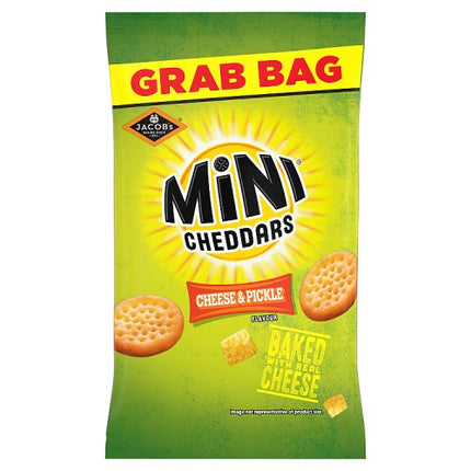 Jacob's Mini Cheddars Cheese & Pickle Grab Bag 45g