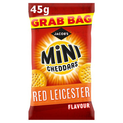 Jacobs Mini Cheddars Red Leicester Grab Bag