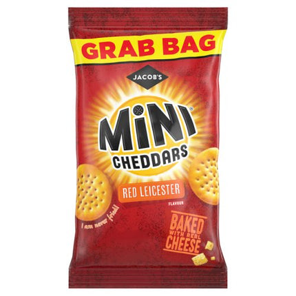 Jacobs Mini Cheddars Red Leicester Grab Bag