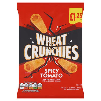 Wheat Crunchies Spicy Tomato 70g PMP £1.25