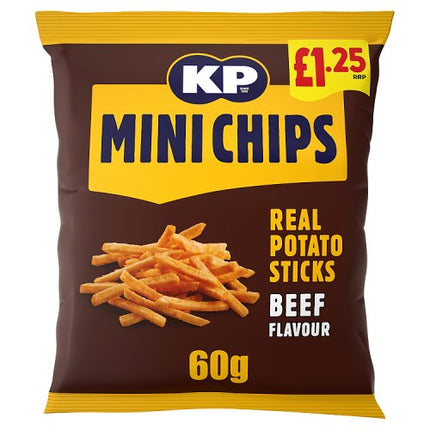 KP BBQ Beef Minichips 60g £1.25