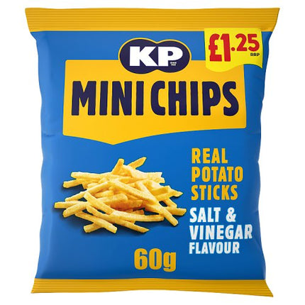 KP Salt & Vinegar Minichips 60g £1.25