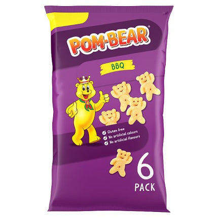 Pom Bear BBQ 6pk 6x13g