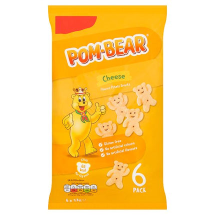 Pom Bear Cheese 6pk 6x13g