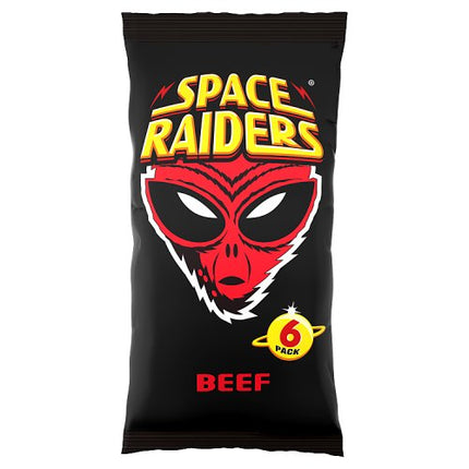 Space Raiders Beef Snacks 6x13g