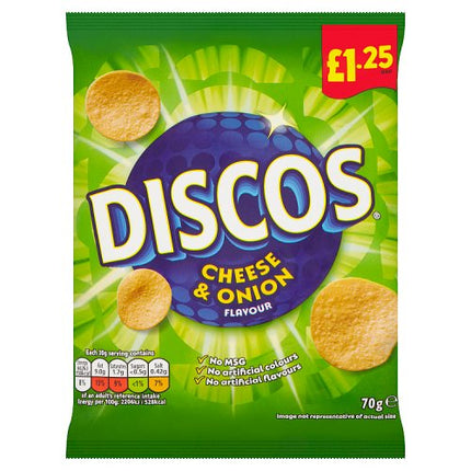 Discos Cheese & Onion 70g £1.25