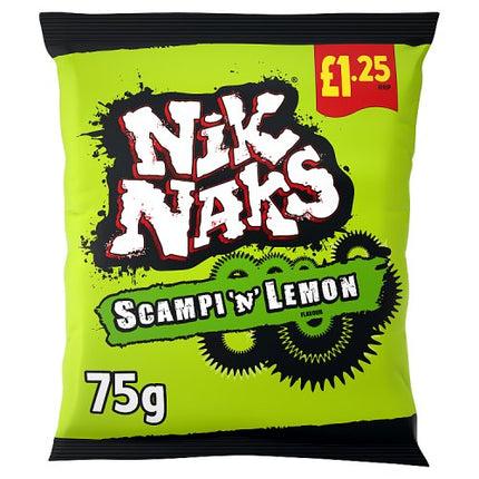 Nik Naks Scampi n Lemon 75g £1.25