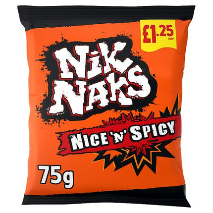 Nik Naks Nice n Spicy 75g £1.25