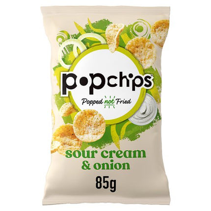 Popchips Sour Cream & Onion 85g