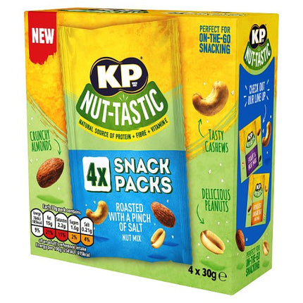 KP Nut-Tastic Salt Nut Mix 30g 4pk