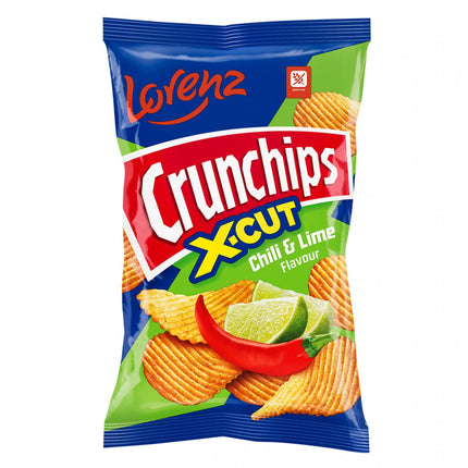 Lorenz Crunchips XCUT Chilli & Lime 75g