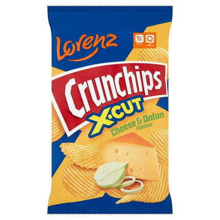 Lorenz Crunchips XCUT Cheese & Onion 75g