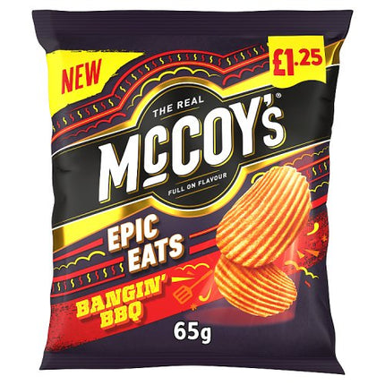 McCoys Epic Eats Bangin' BBQ 65g £1.25