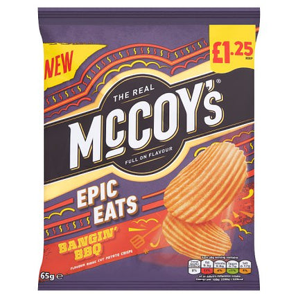 McCoys Epic Eats Bangin' BBQ 65g £1.25