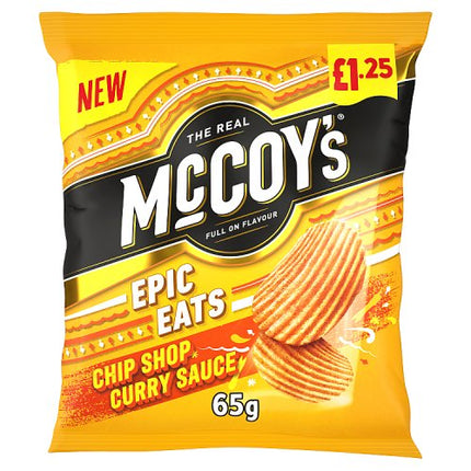 McCoys Epic Eats Chip Shop Curry 65g £1.25