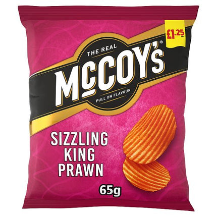 McCoys Sizzling King Prawn 65g £1.25