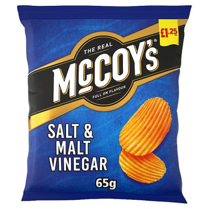 McCoys Salt & Malt Vinegar 65g £1.25