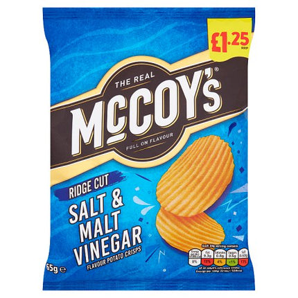 McCoys Salt & Malt Vinegar 65g £1.25