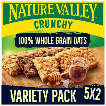 Nature Valley Crunchy Variety Pack Cereal Bars 5x42g (210g)