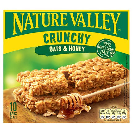 Nature Valley Crunch Oats & Honey Cereal Bars 5x42g (210g)