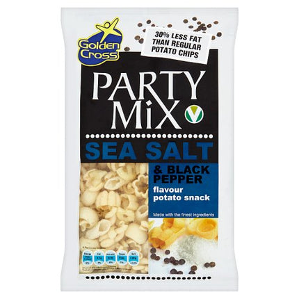 Party Mix Black Pepper & Sea Salt 125g