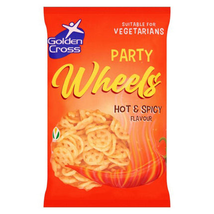 Party Wheels Hot & Spicy 90g