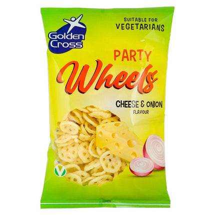 Party Wheels Cheese & Onion 90g