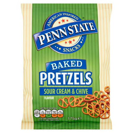 Penn State Sour Cream & Chive Pretzels 175g