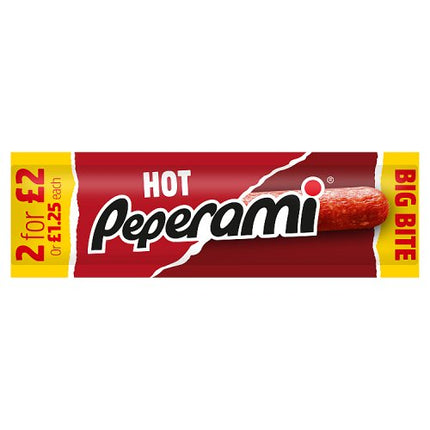 Peperami Hot 28g £1.25 (2 for £2)