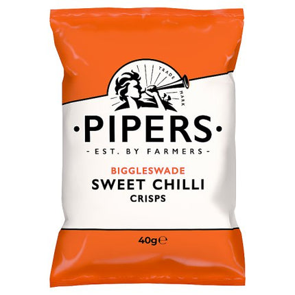 Pipers Biggleswade Sweet Chilli Crisps 40g