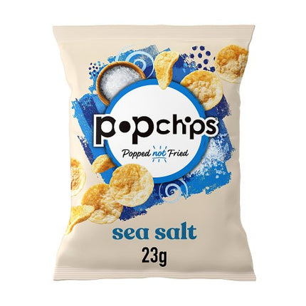 popchips Sea Salt Crisps 23g