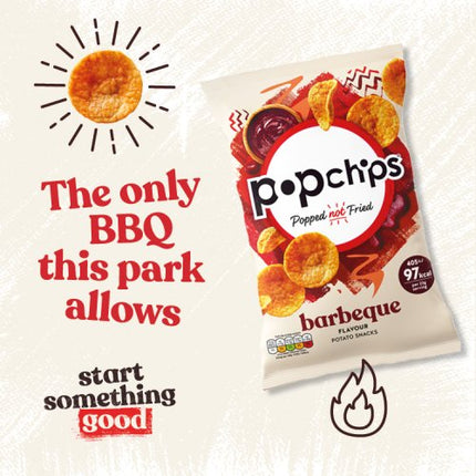 Popchips Barbeque 8 x 85g