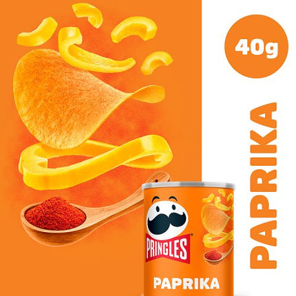 Pringles Paprika Crisps, 40g