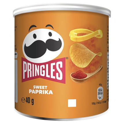 Pringles Paprika Crisps, 40g