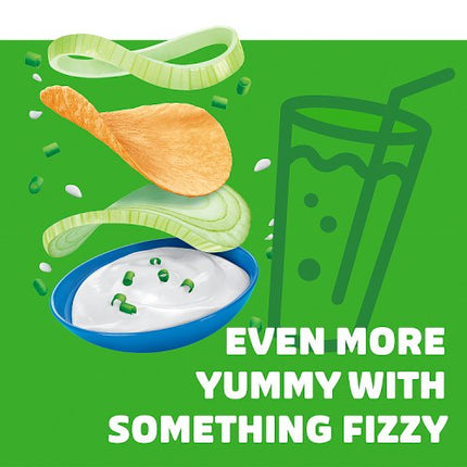 Pringles Sour Cream & Onion Crisps 40g