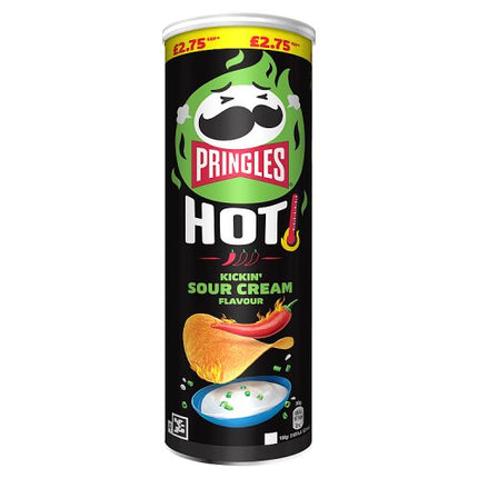 Pringles Hot Kickin Sour Cream 160g £2.75