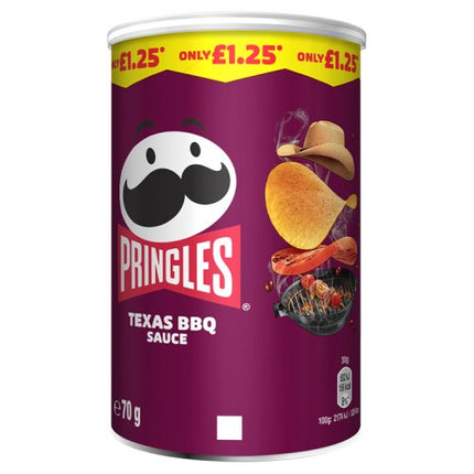 Pringles BBQ 12 x 70g £1.25