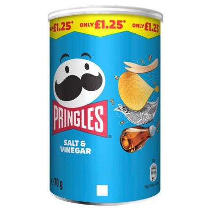 Pringles Salt & Vinegar 12 x 70g £1.25