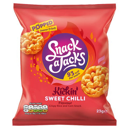 Snack a Jacks Sweet Chilli Rice Cakes 23g