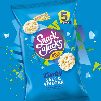 Snack-a-Jack Salt & Vinegar 5x19g