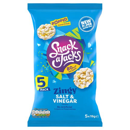 Snack-a-Jack Salt & Vinegar 5x19g