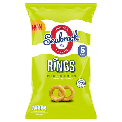 Seabrook Rings Pickled Onion 5x16g