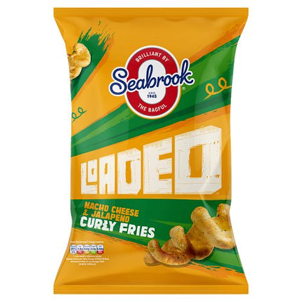 Seabrook Loaded Nacho Cheese & Jalapeno Curly Fries 100g