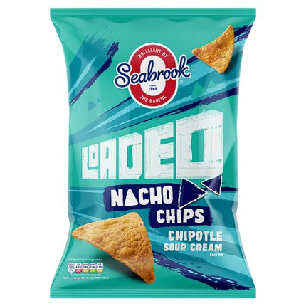 Seabrook Loaded Nacho Chips Chipotle Sour Cream 130g