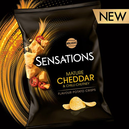 Sensations Mature Cheddar & Chilli Chutney 40g