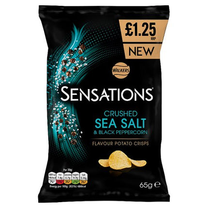 Sensations Sea Salt & Black Pepper 65g £1.25